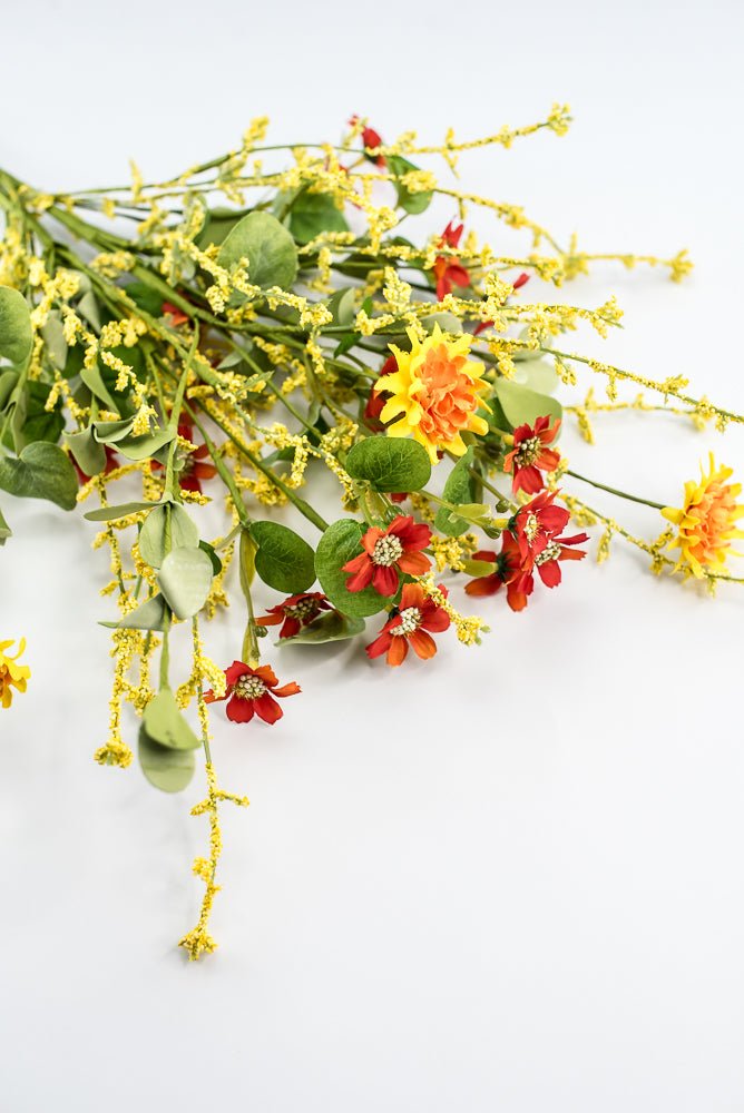 Multicolored Mixed Flower Bush - Greenery Market250437