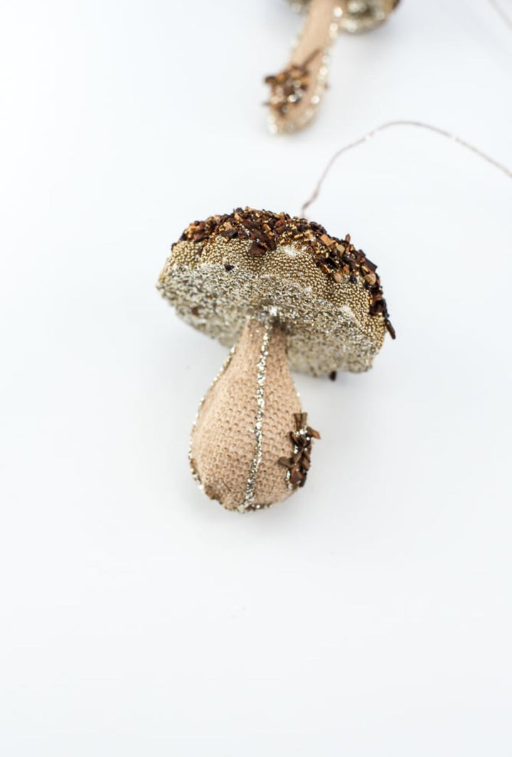 Mushroom ornaments spray - Greenery MarketMTX72760