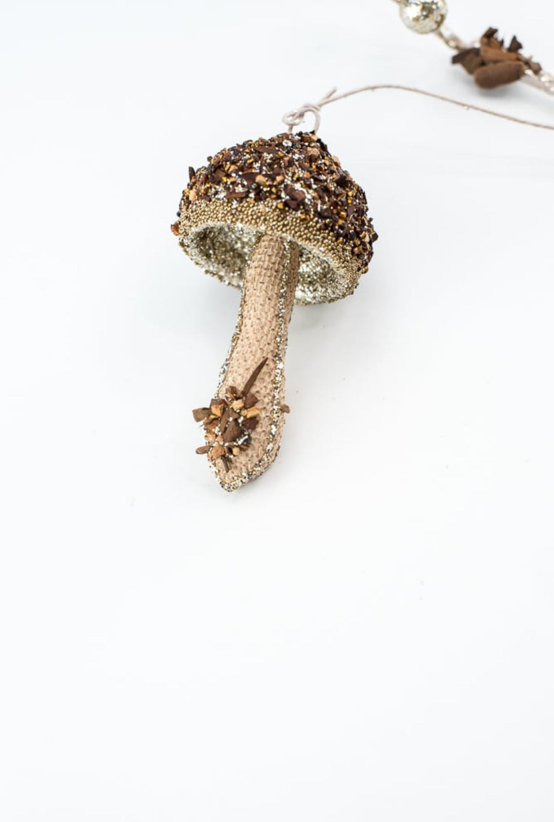 Mushroom ornaments spray - Greenery MarketMTX72760