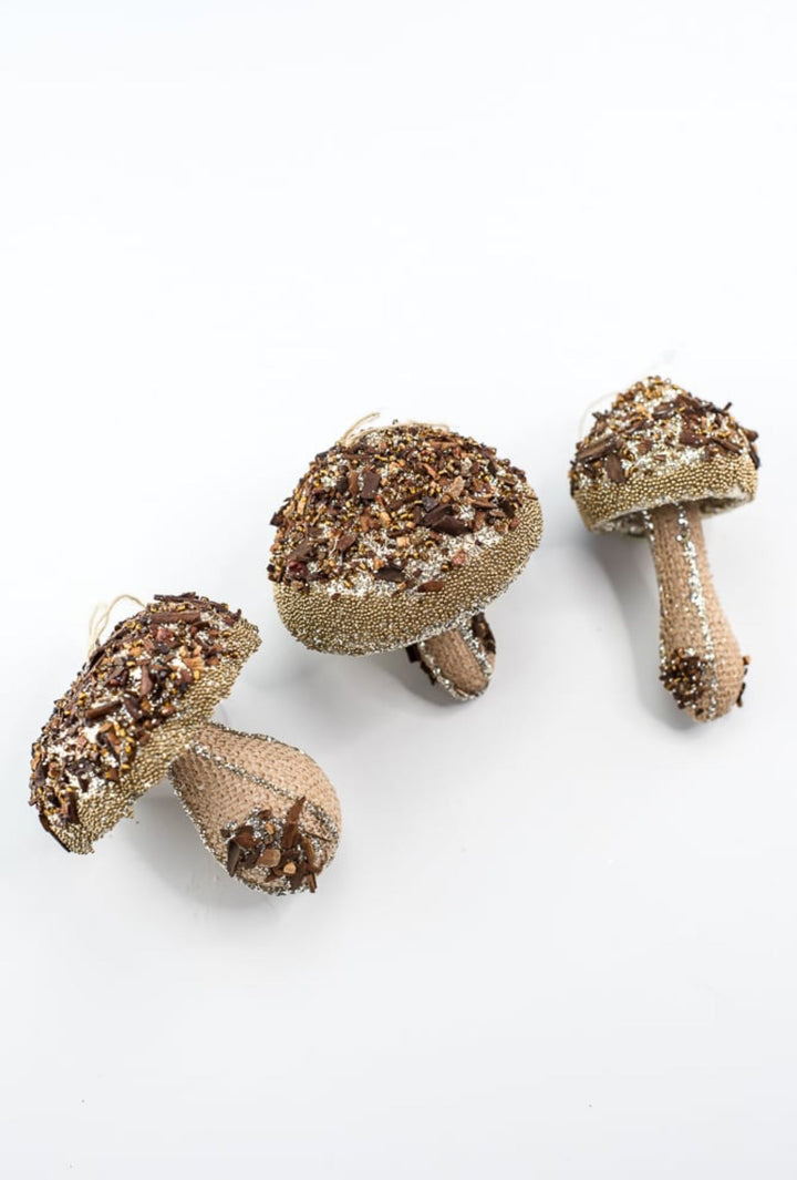 Mushroom ornaments x 3 - Greenery MarketMTX72761 x 3 pack