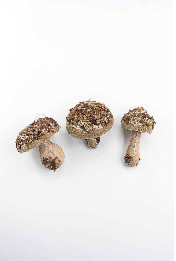 Mushroom ornaments x 3 - Greenery MarketMTX72761 x 3 pack