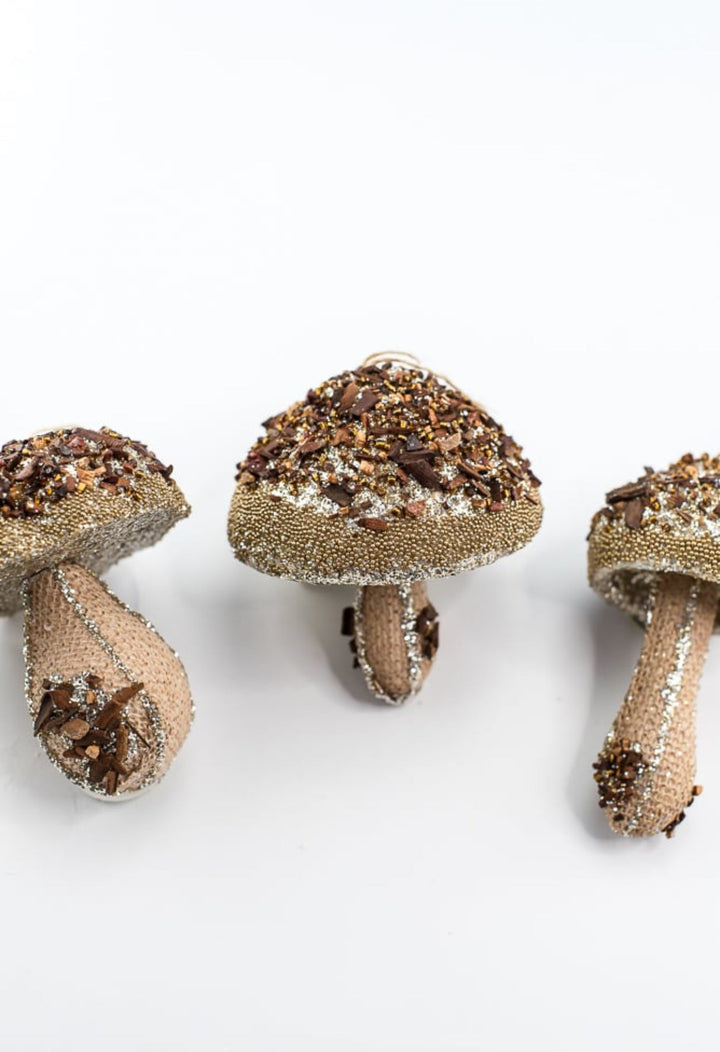 Mushroom ornaments x 3 - Greenery MarketMTX72761 x 3 pack