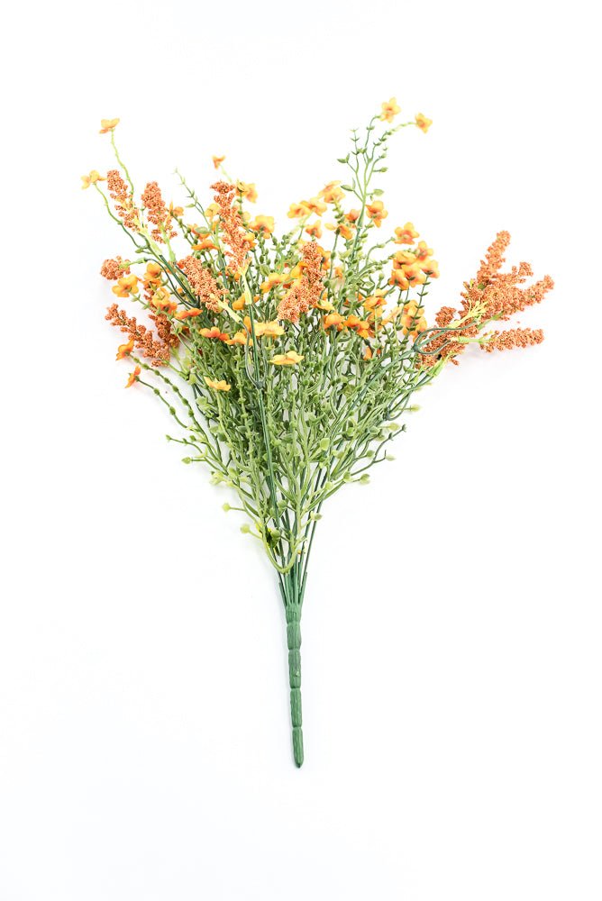 Orange Babies Breath Filler Bush - Greenery MarketFall and Halloween30356or