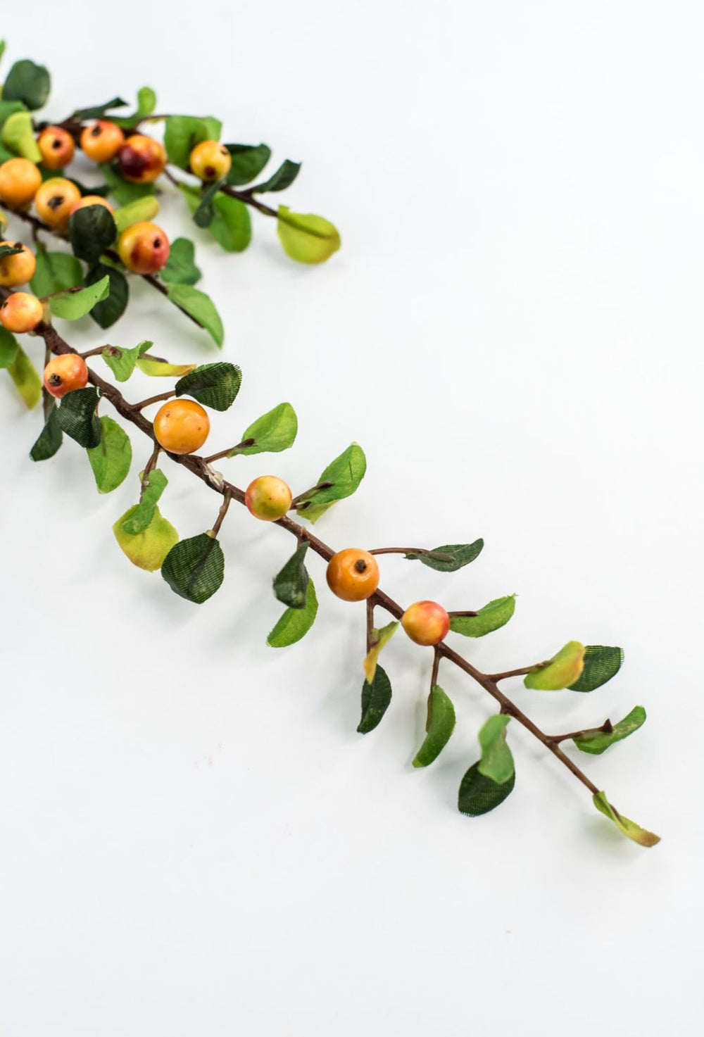 Orange berries spray - Greenery Market21101490R