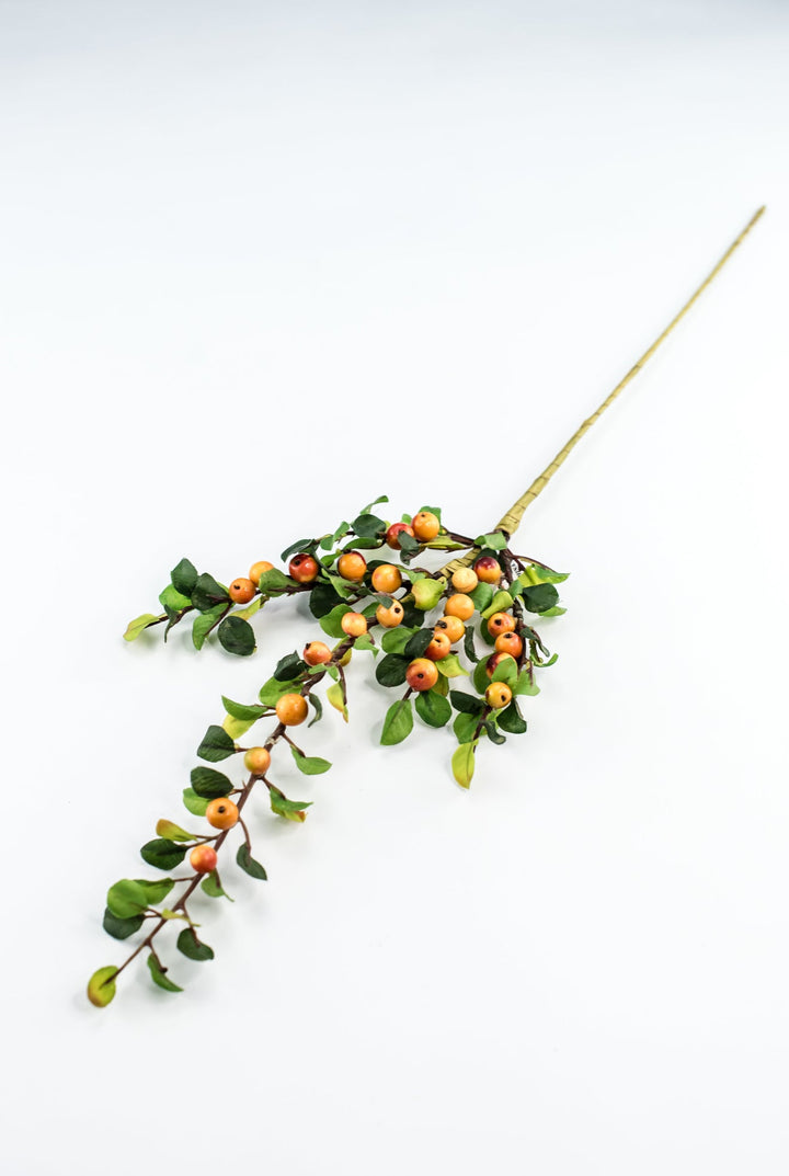 Orange berries spray - Greenery Market21101490R