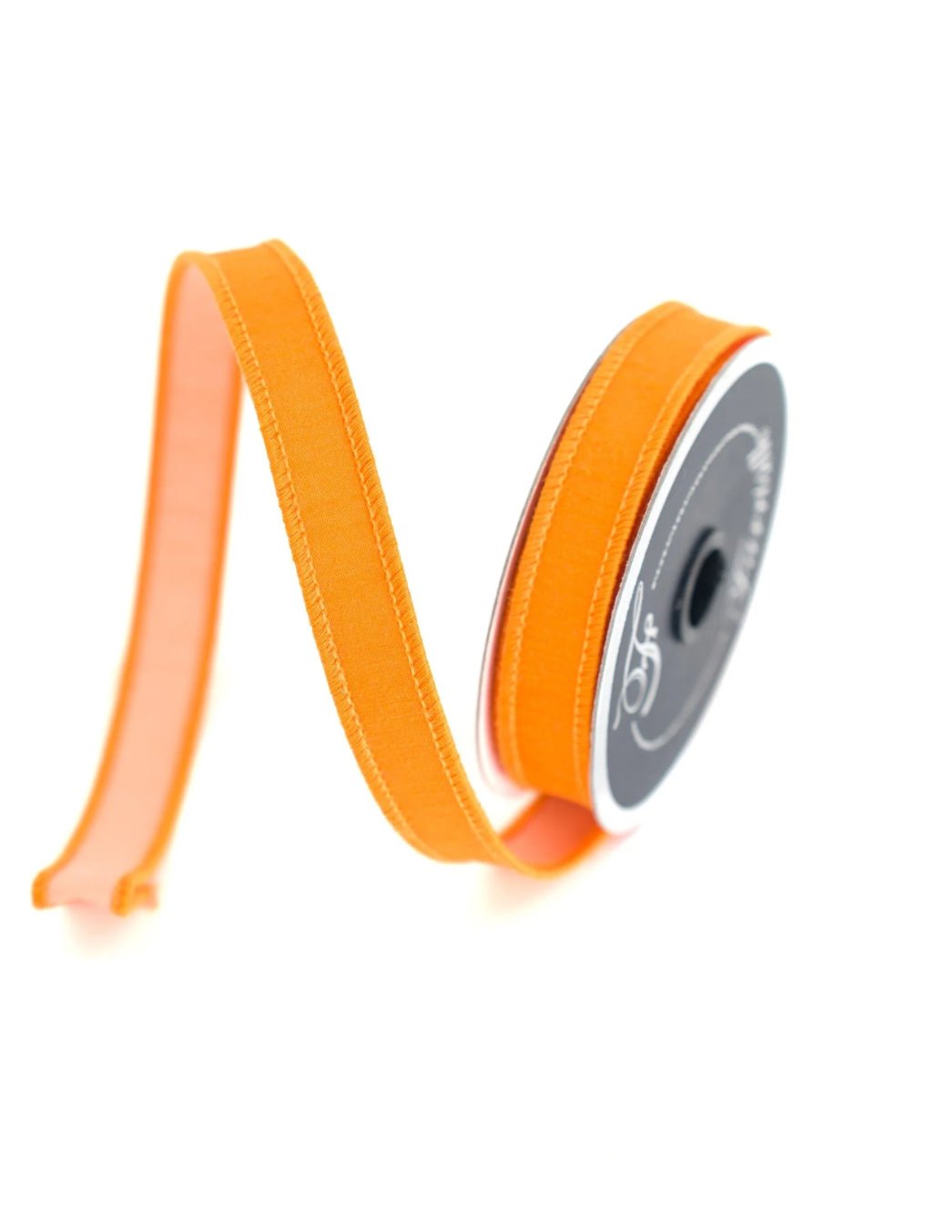 Orange color fusion .75” farrisilk wired ribbon - Greenery MarketRibbons & TrimRK598 - 52
