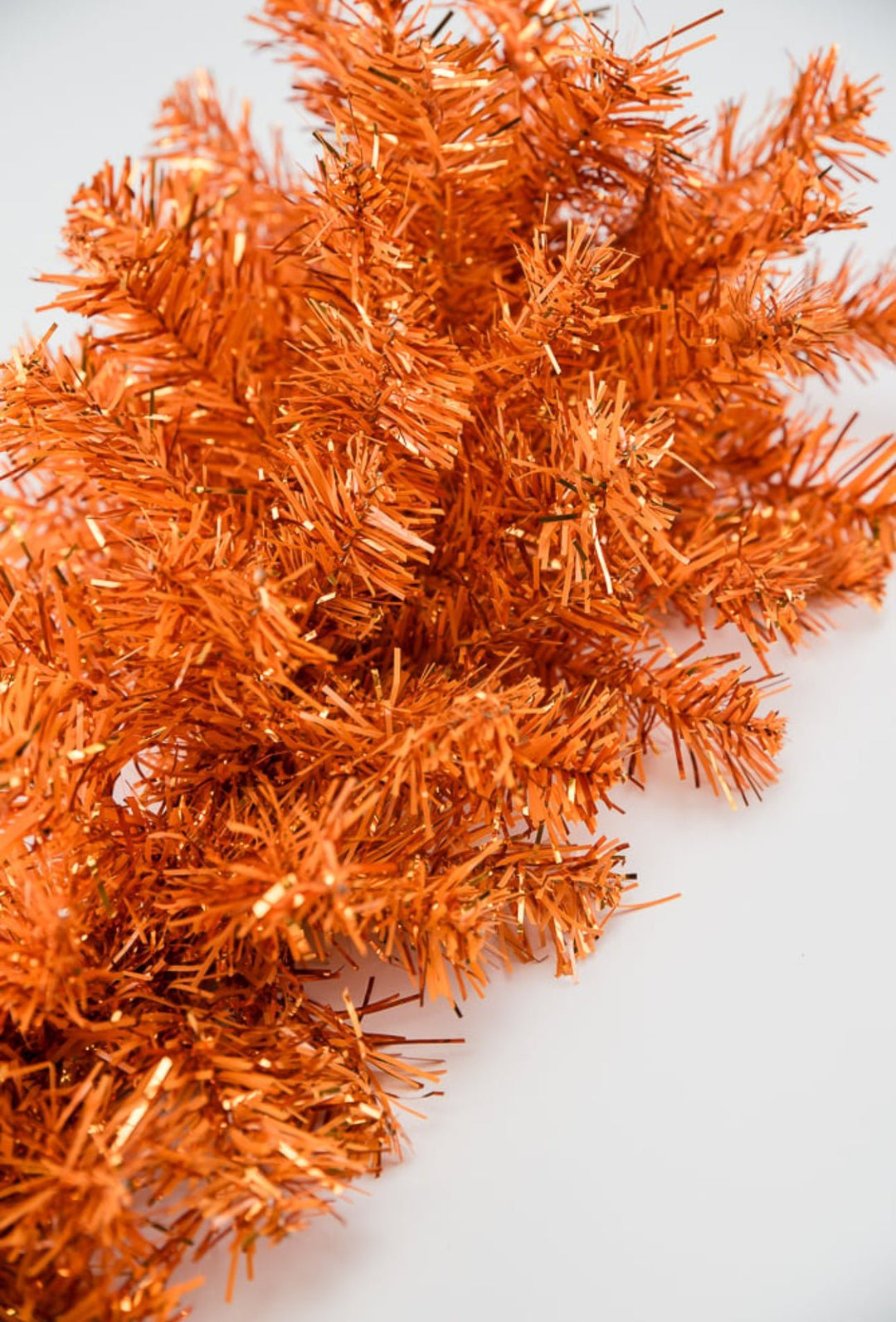 Orange metallic pine swag, 24” teardrop swag - Greenery Marketwreath base & containersGM57196TE24