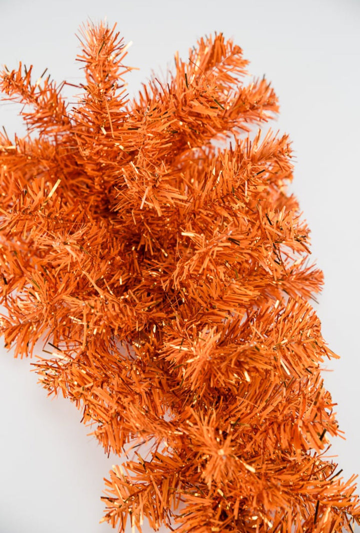 Orange metallic pine swag, 24” teardrop swag - Greenery Marketwreath base & containersGM57196TE24