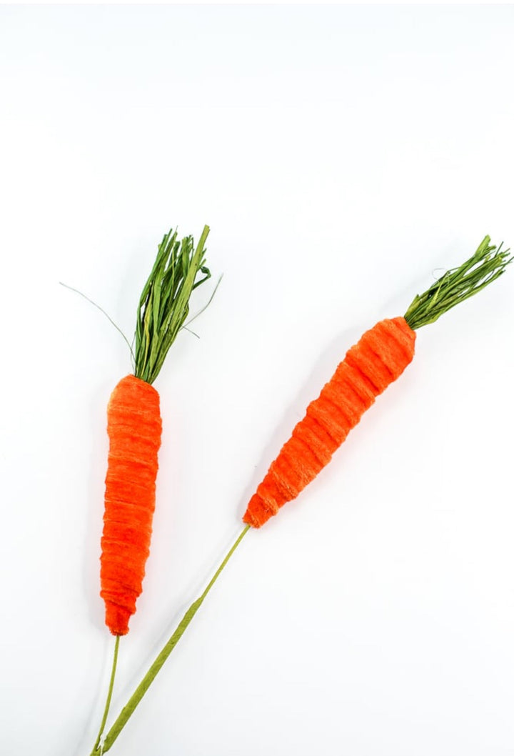 Orange Velvet Carrots Spray - Greenery MarketPicks634360R