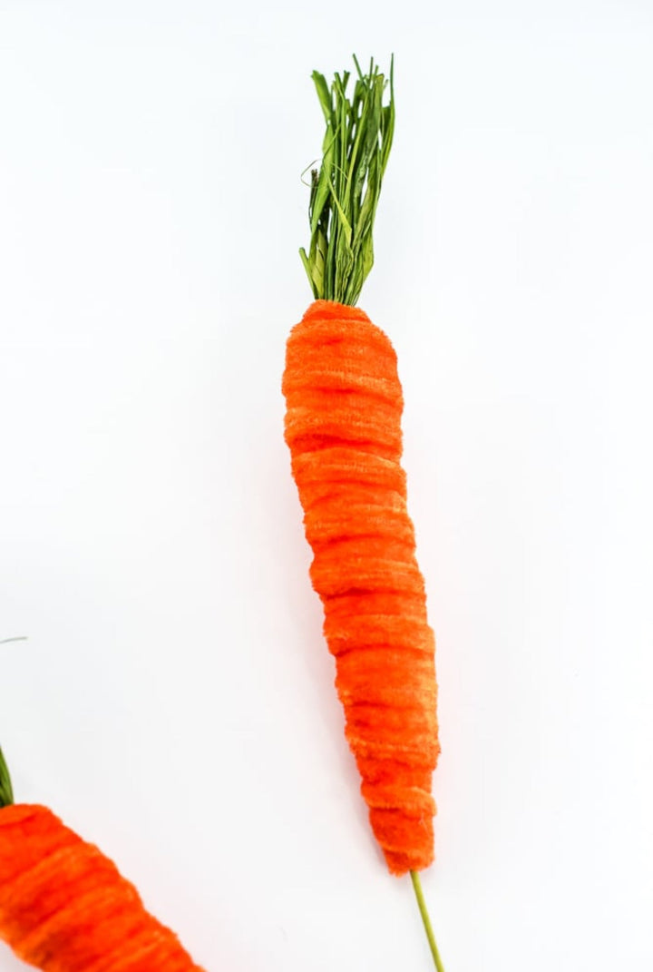 Orange Velvet Carrots Spray - Greenery MarketPicks634360R