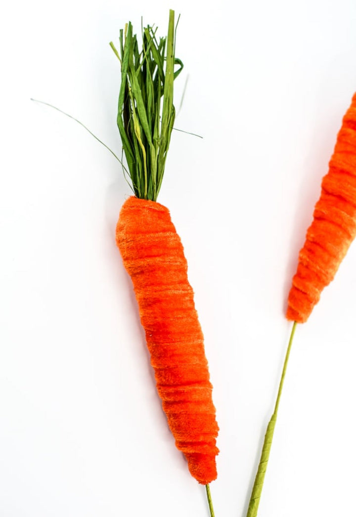 Orange Velvet Carrots Spray - Greenery MarketPicks634360R