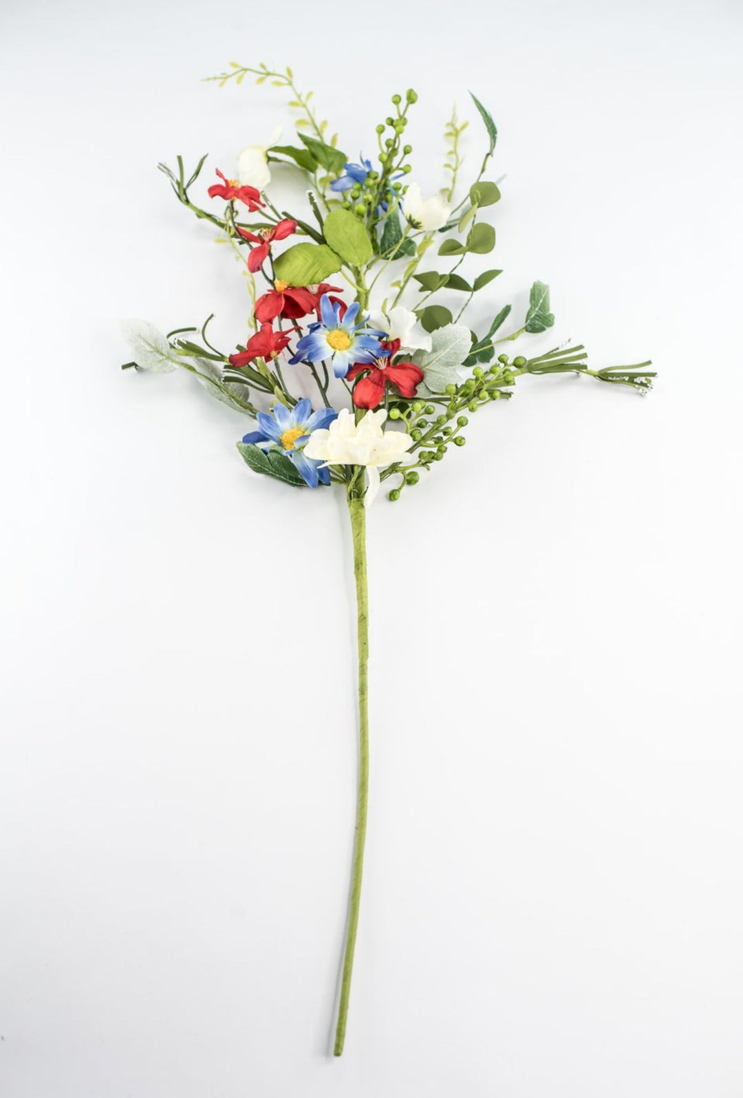 Patriotic daisy with greenery spray - Greenery Marketartificial flowers62562SP28