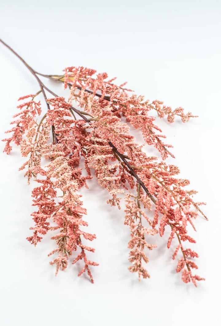 Peach Coral Micro Berry Spray - Greenery Market219575