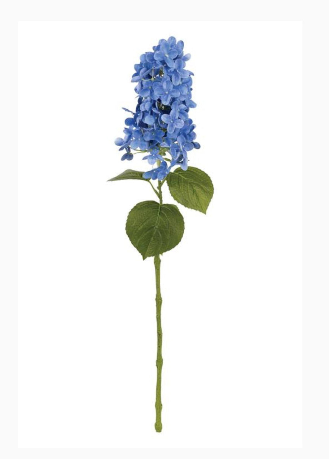 Peegee hydrangea stem - blue - real touch - Greenery Market6466 - B