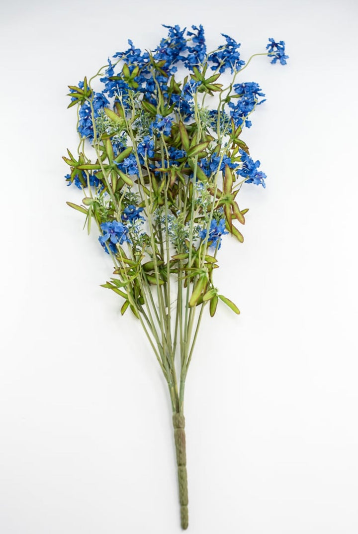 Penta bush, blue penta - Greenery Marketartificial flowers4154 - b