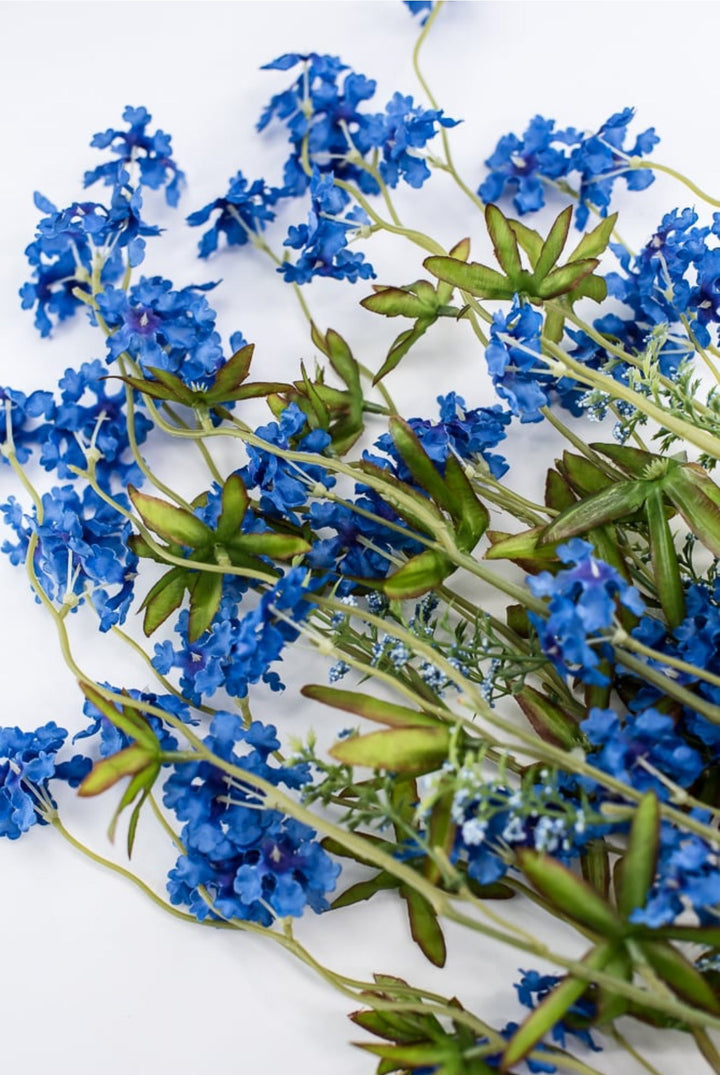 Penta bush, blue penta - Greenery Marketartificial flowers4154 - b