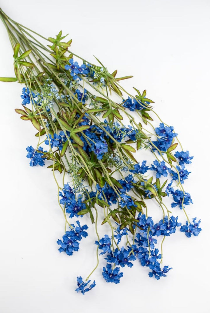 Penta bush, blue penta - Greenery Marketartificial flowers4154 - b