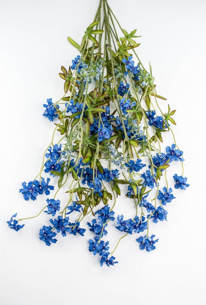 Penta bush, blue penta - Greenery Marketartificial flowers4154 - b