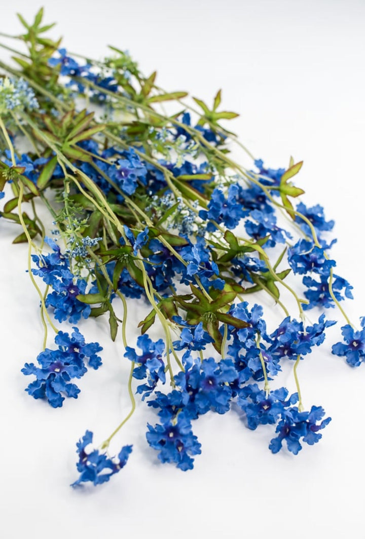 Penta bush, blue penta - Greenery Marketartificial flowers4154 - b