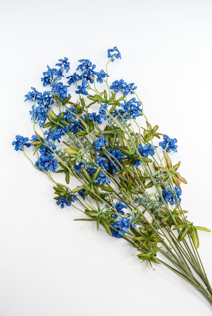 Penta bush, blue penta - Greenery Marketartificial flowers4154 - b