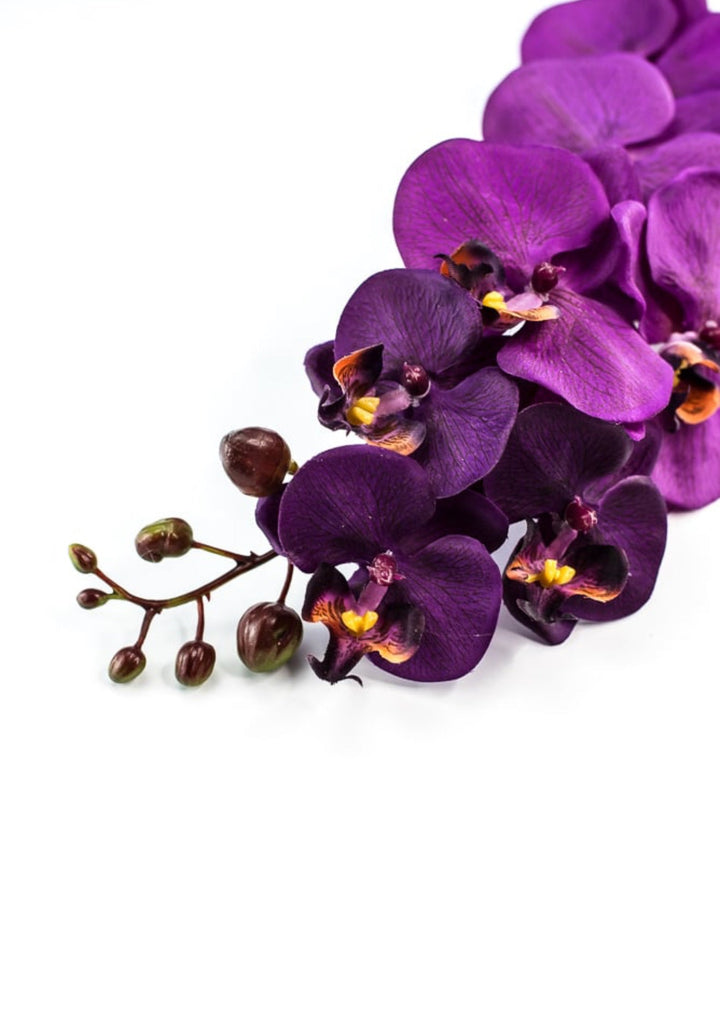 phalaenopsis, orchid Flower spray - Violet - Greenery MarketArtificial FloraMTF22204 VIOL