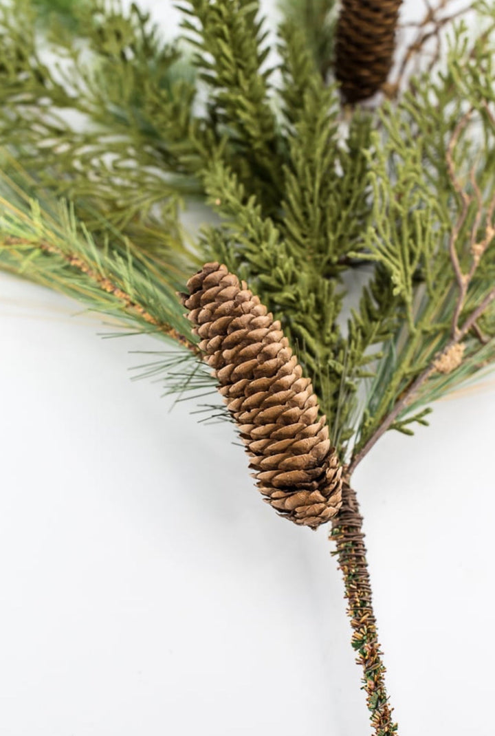 Pine spray with mossy cedar - Greenery MarketWinter and Christmas39904