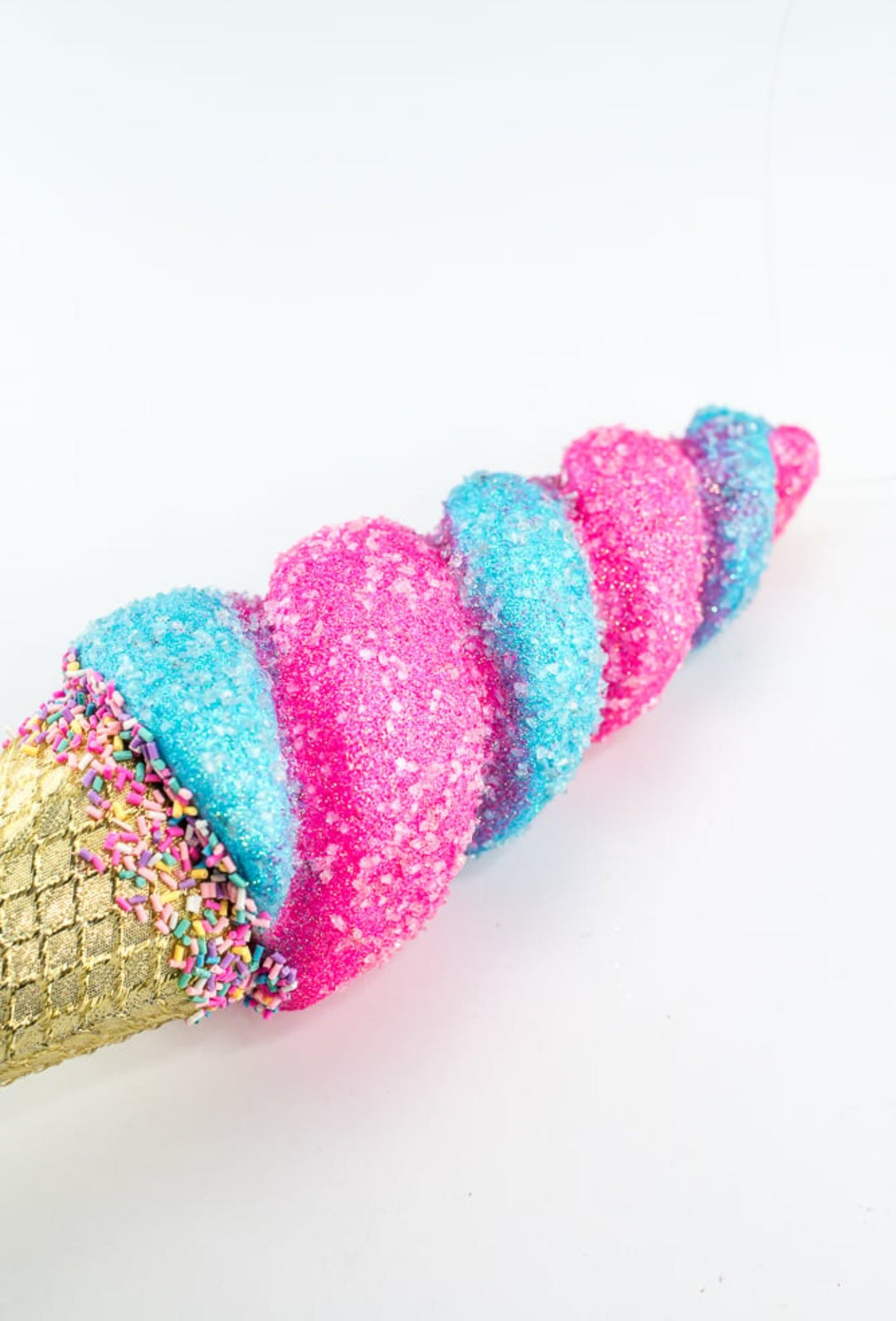 Pink and Blue Swirl Ice Cream Ornament - Greenery MarketHoliday Ornaments86108PKBL