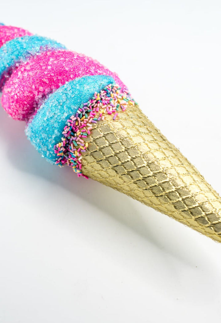 Pink and Blue Swirl Ice Cream Ornament - Greenery MarketHoliday Ornaments86108PKBL