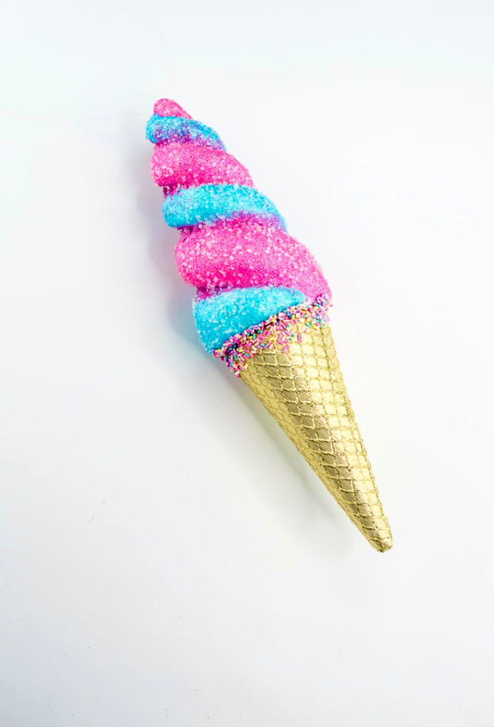 Pink and Blue Swirl Ice Cream Ornament - Greenery MarketHoliday Ornaments86108PKBL