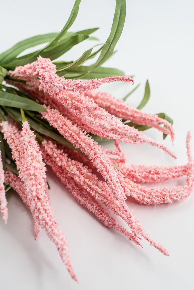 Pink, Artificial, Foxtail Flower Bush - Greenery MarketArtificial Flora64852 - PK