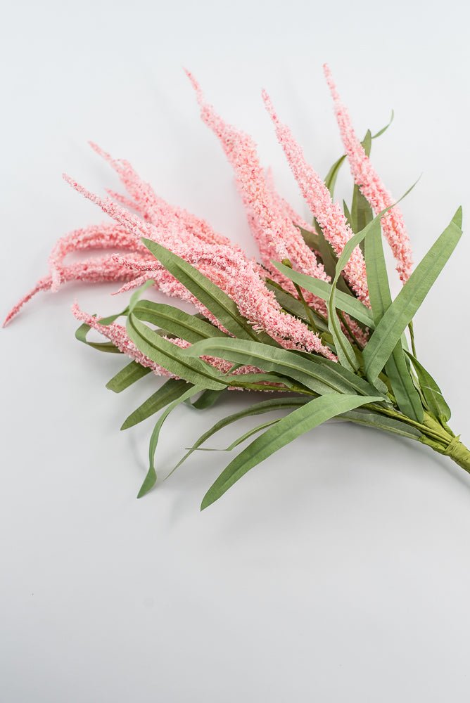 Pink, Artificial, Foxtail Flower Bush - Greenery MarketArtificial Flora64852 - PK
