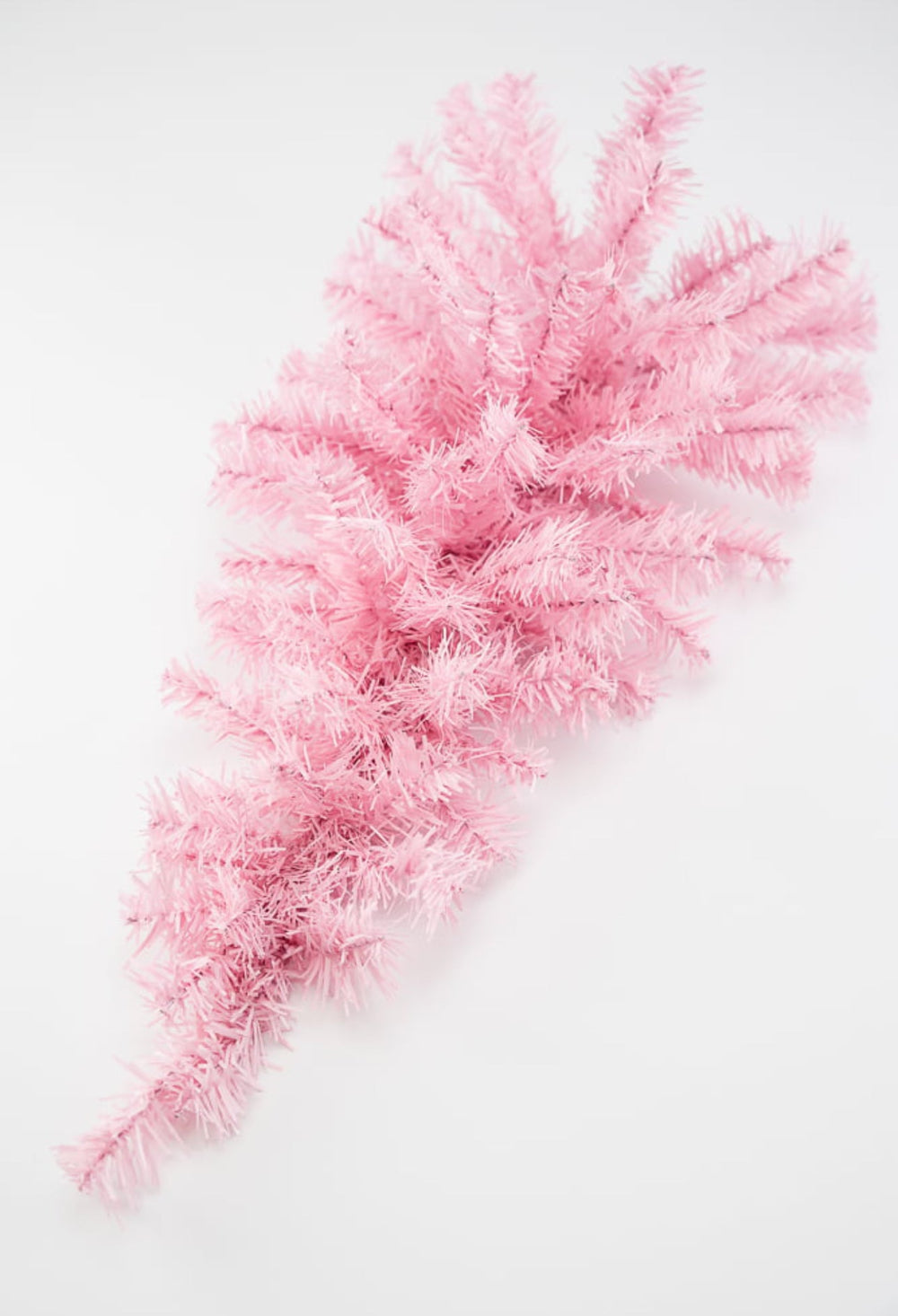 Pink bubblegum pine swag, 24” teardrop swag - Greenery Marketwreath base & containersGM84904TE24