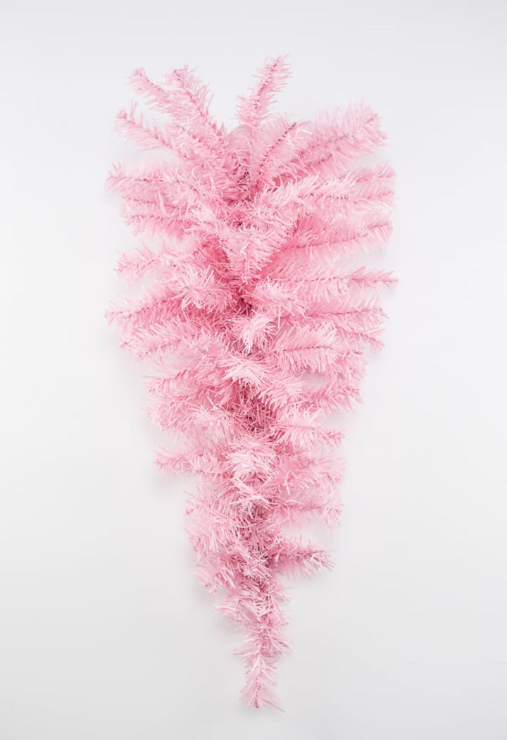 Pink bubblegum pine swag, 24” teardrop swag - Greenery Marketwreath base & containersGM84904TE24