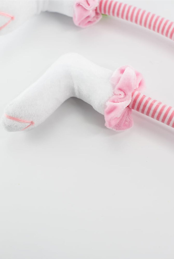 Pink bunny legs spray - bendable - Greenery MarketPicks63432PK