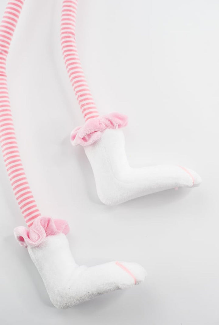 Pink bunny legs spray - bendable - Greenery MarketPicks63432PK