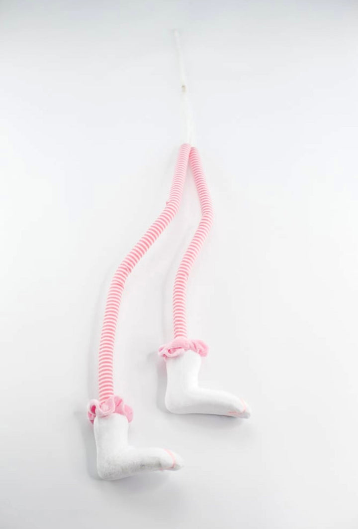 Pink bunny legs spray - bendable - Greenery MarketPicks63432PK