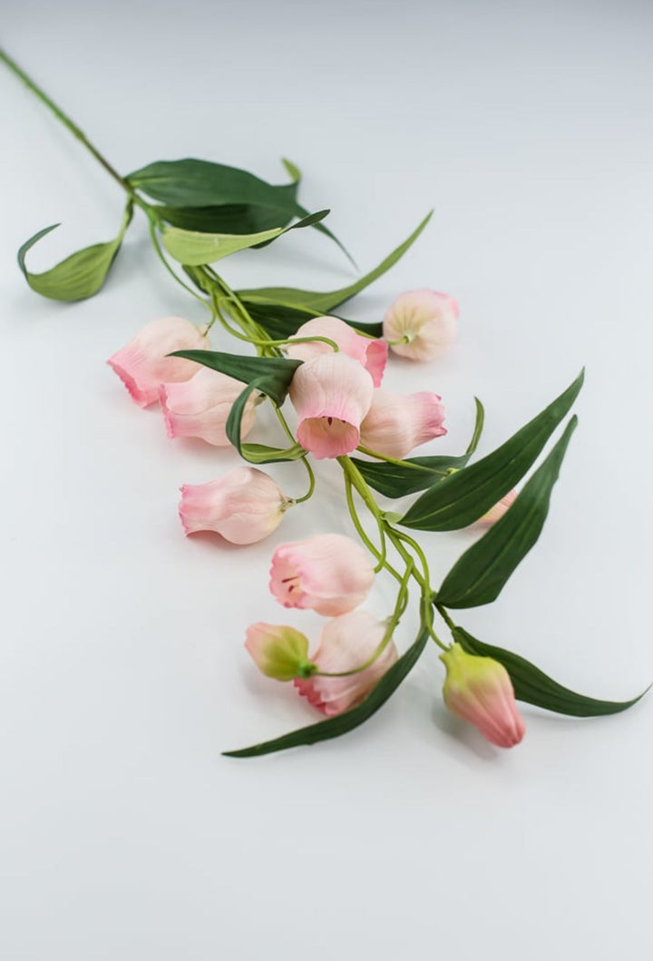 Pink chinese lantern artificial flower spray - Greenery MarketArtificial Flora84258-PK
