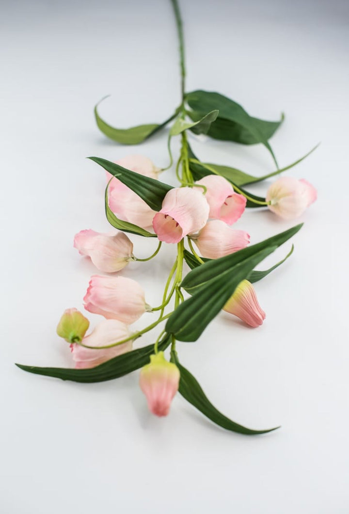 Pink chinese lantern artificial flower spray - Greenery MarketArtificial Flora84258-PK