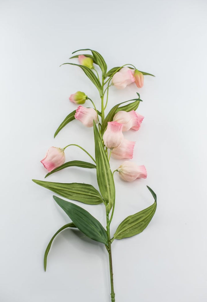Pink chinese lantern artificial flower spray - Greenery MarketArtificial Flora84258-PK