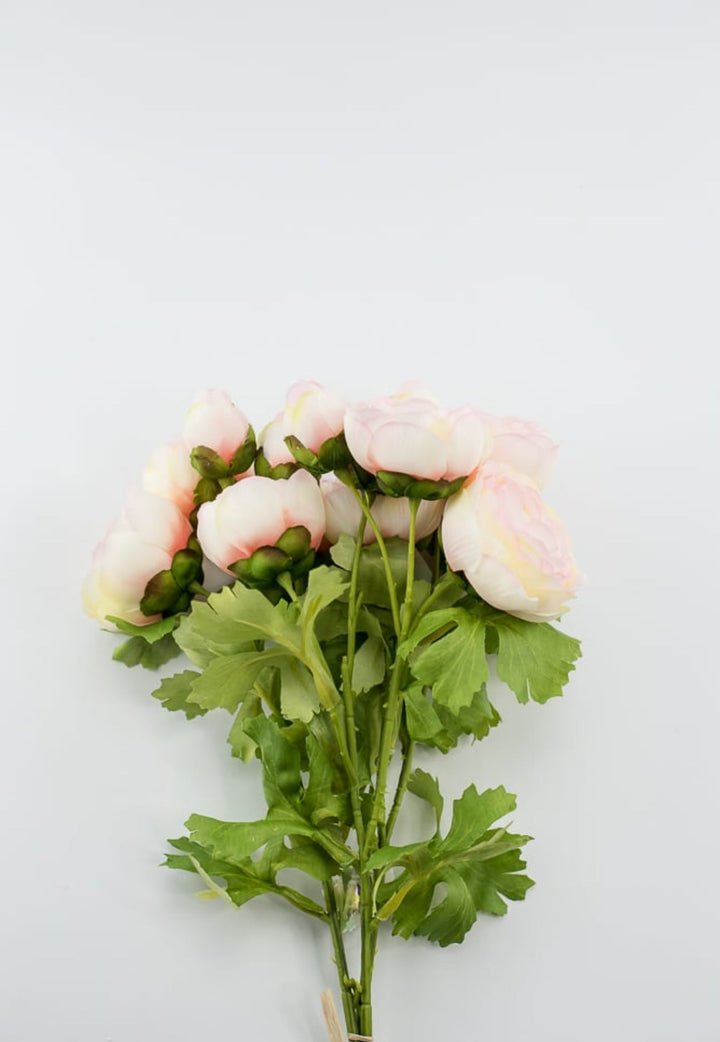 Pink cream ranunculus bundle - Greenery Marketartificial flowers27041
