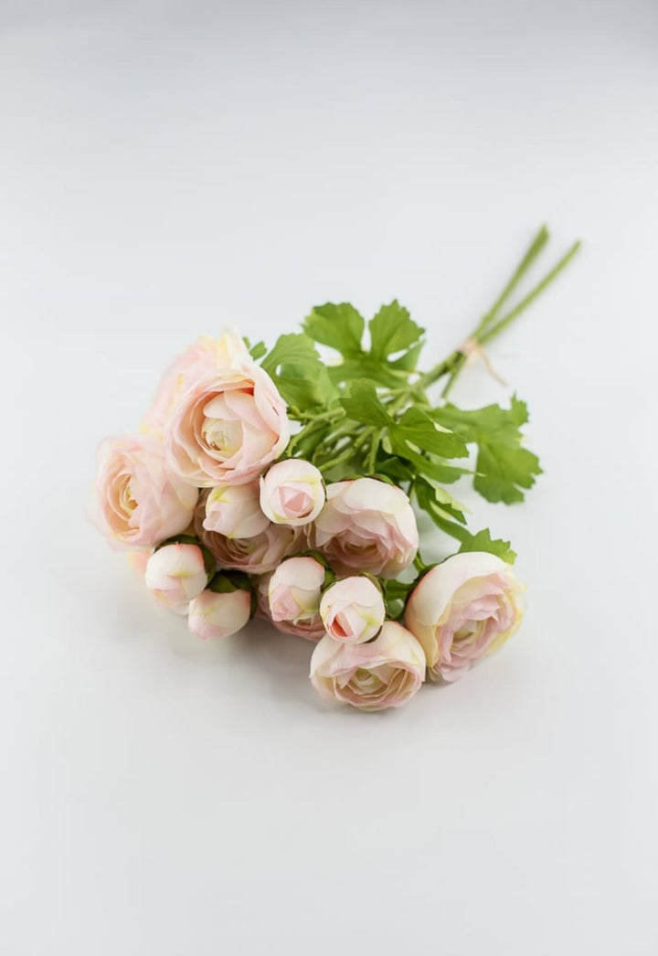 Pink cream ranunculus bundle - Greenery Marketartificial flowers27041