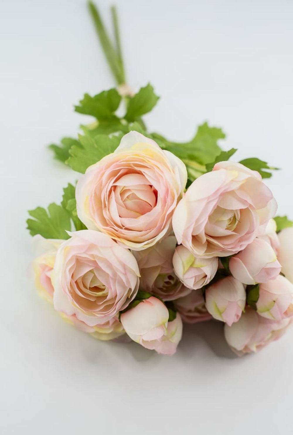 Pink cream ranunculus bundle - Greenery Marketartificial flowers27041