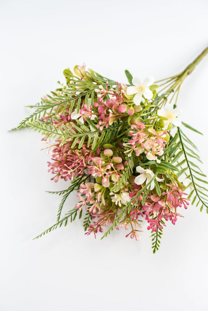 Pink filler and leaves bush - Greenery Market84694 - PK