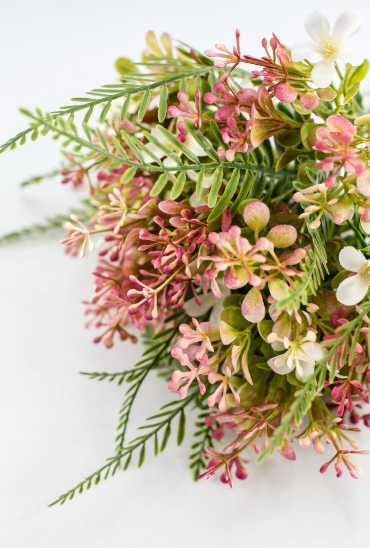 Pink filler and leaves bush - Greenery Market84694 - PK