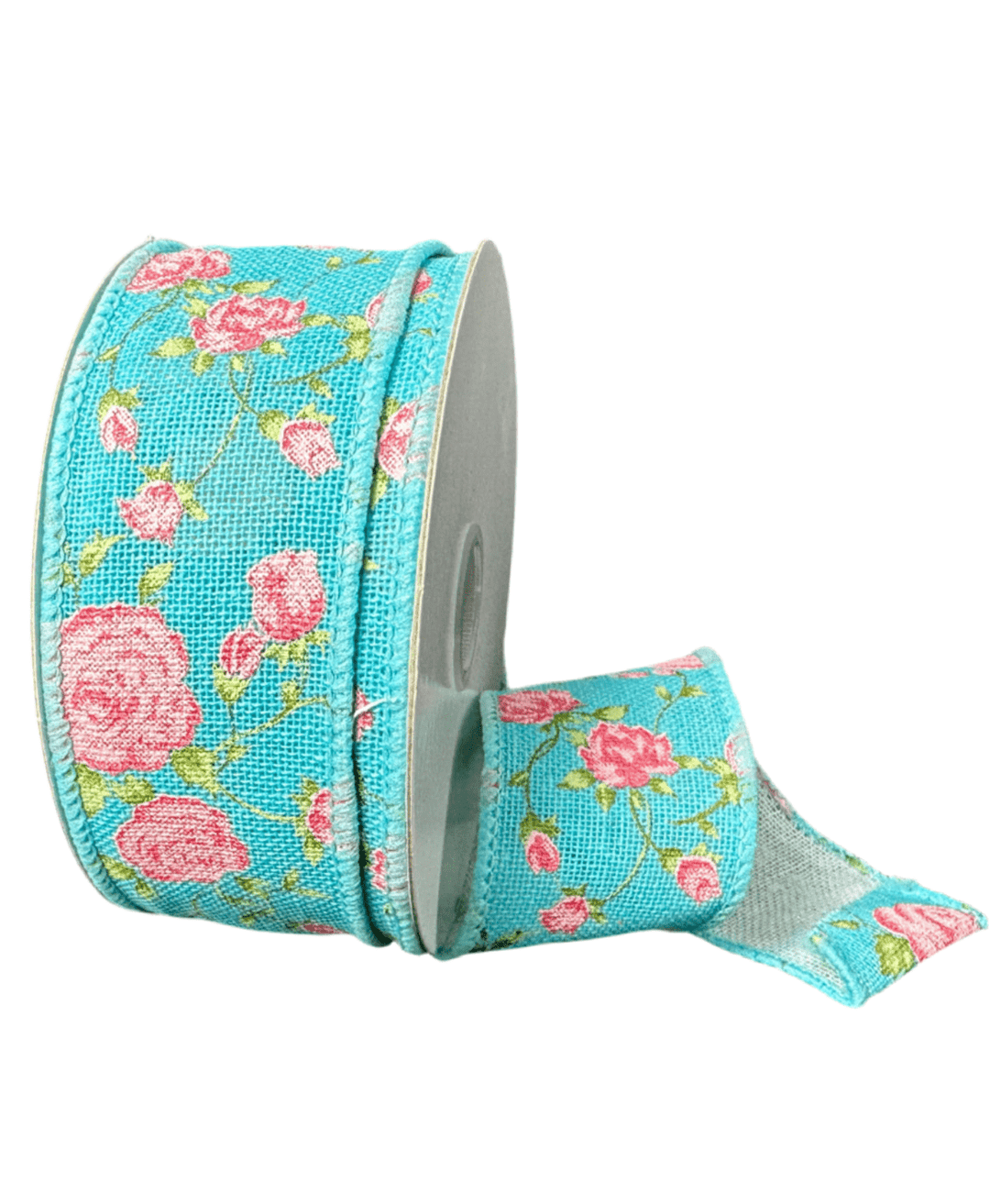 Pink Floral Wired Ribbon, 1.5” - Greenery MarketWired ribbon41529 - 09 - 23