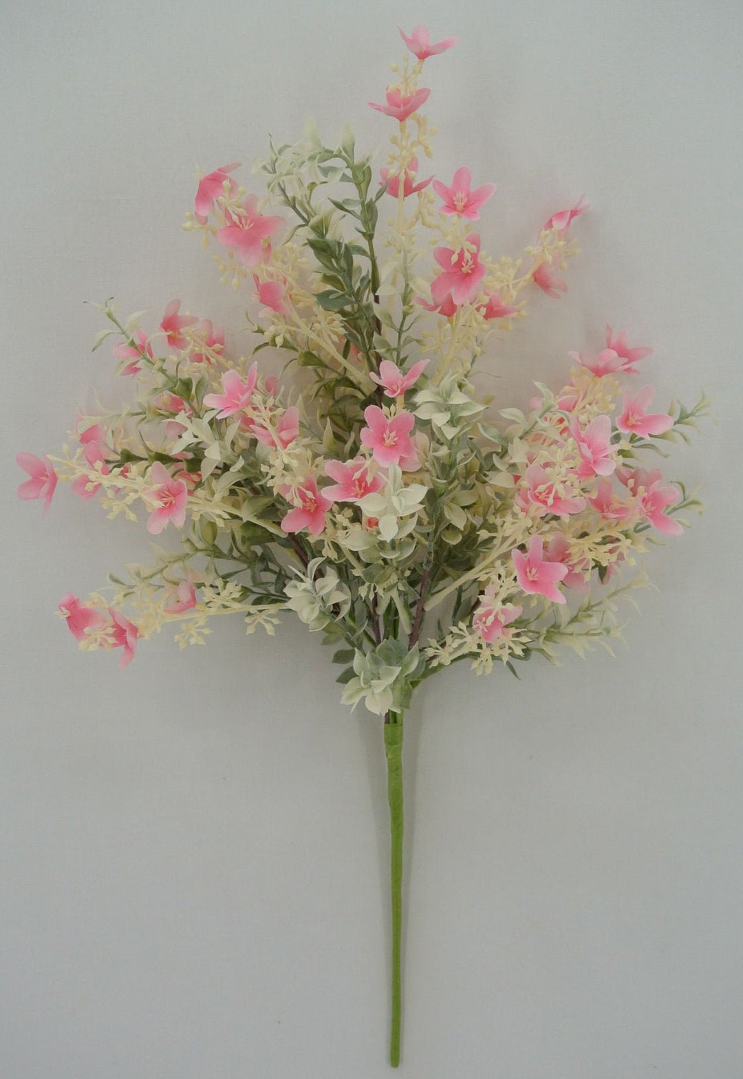 Pink flower and greenery bush - Greenery MarketArtificial Flora84946 - PK