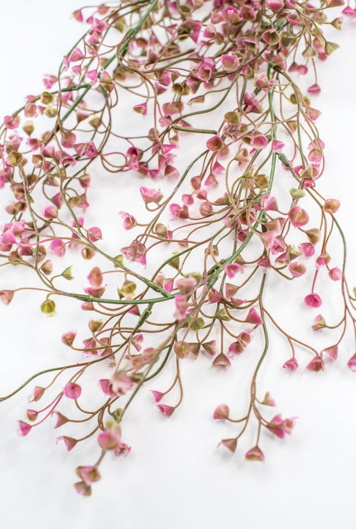 Pink Mini Flower Hanging Spray - Greenery Market209998