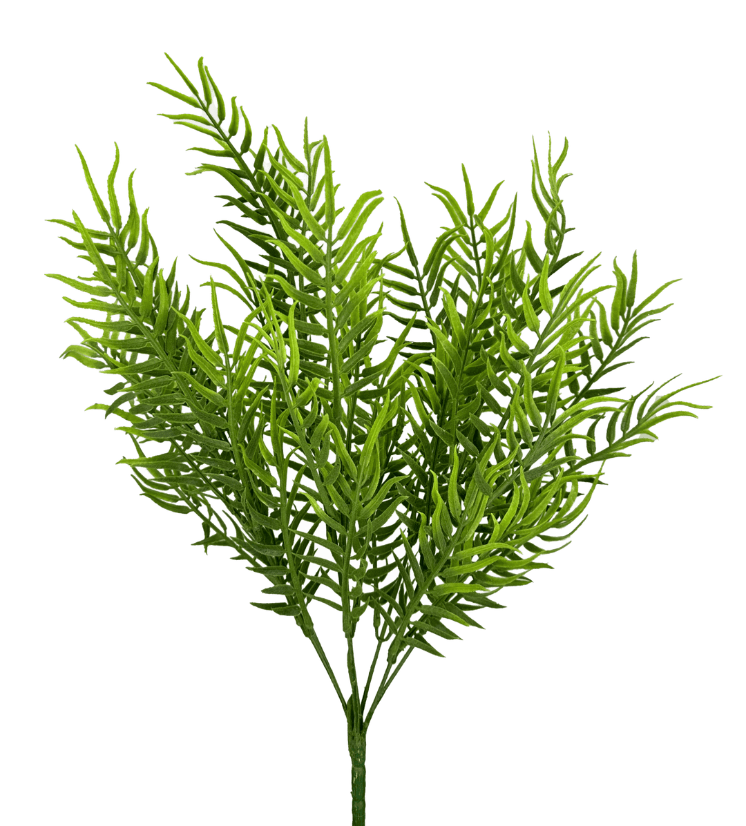 Plastic Flocked Fishtail Fern Bush - Greenery Market13629GN