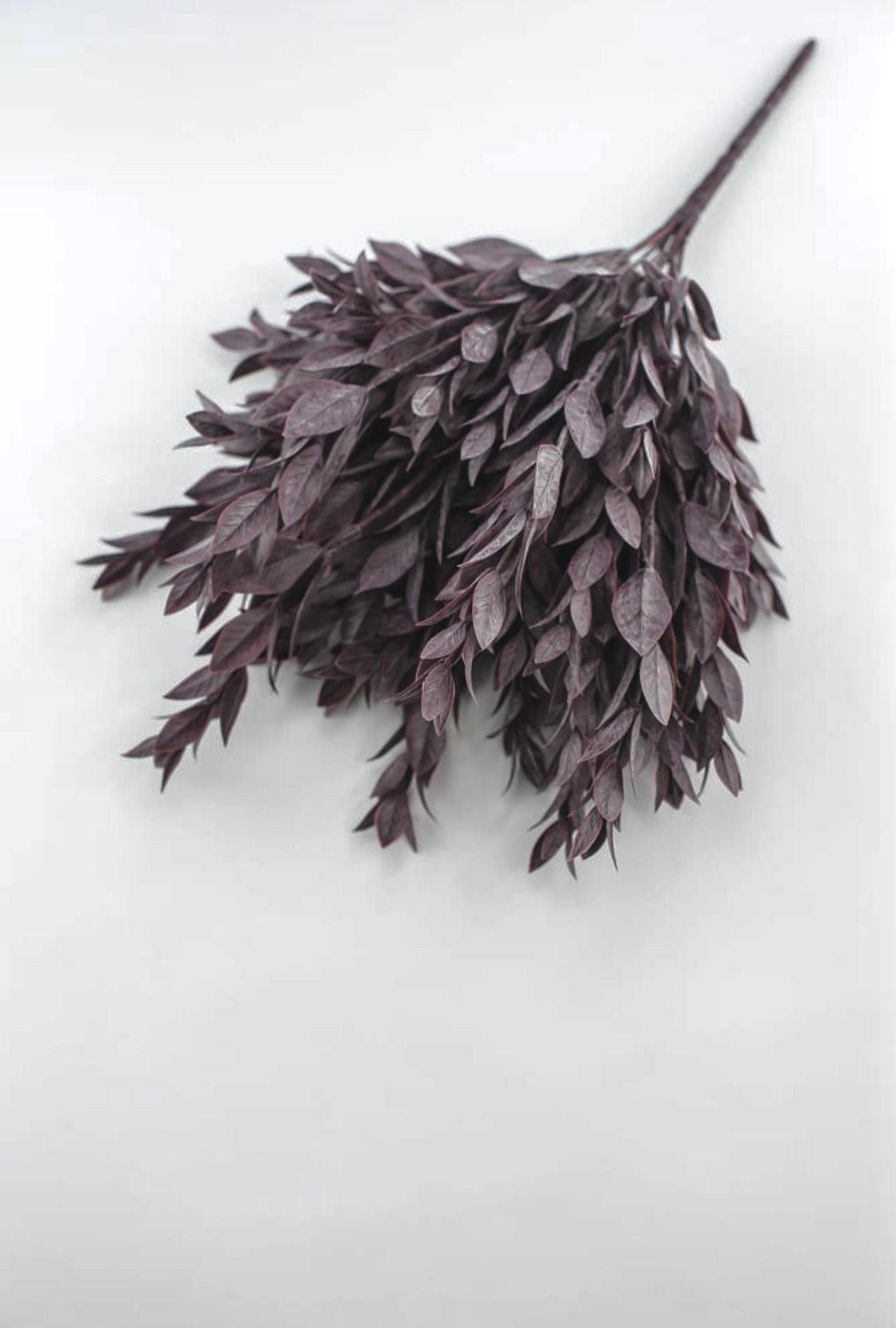Plum, Artificial greenery ruscus bush - Greenery Marketspring summer greenery25751