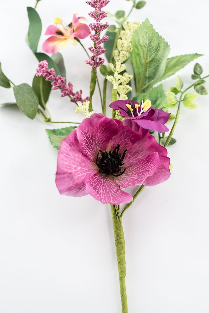 Poppy And Pansy Pick - Greenery Market65005